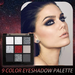 CAKAILA close-up shimmer swatches showing reflective metallic payoff for photo-ready highlights