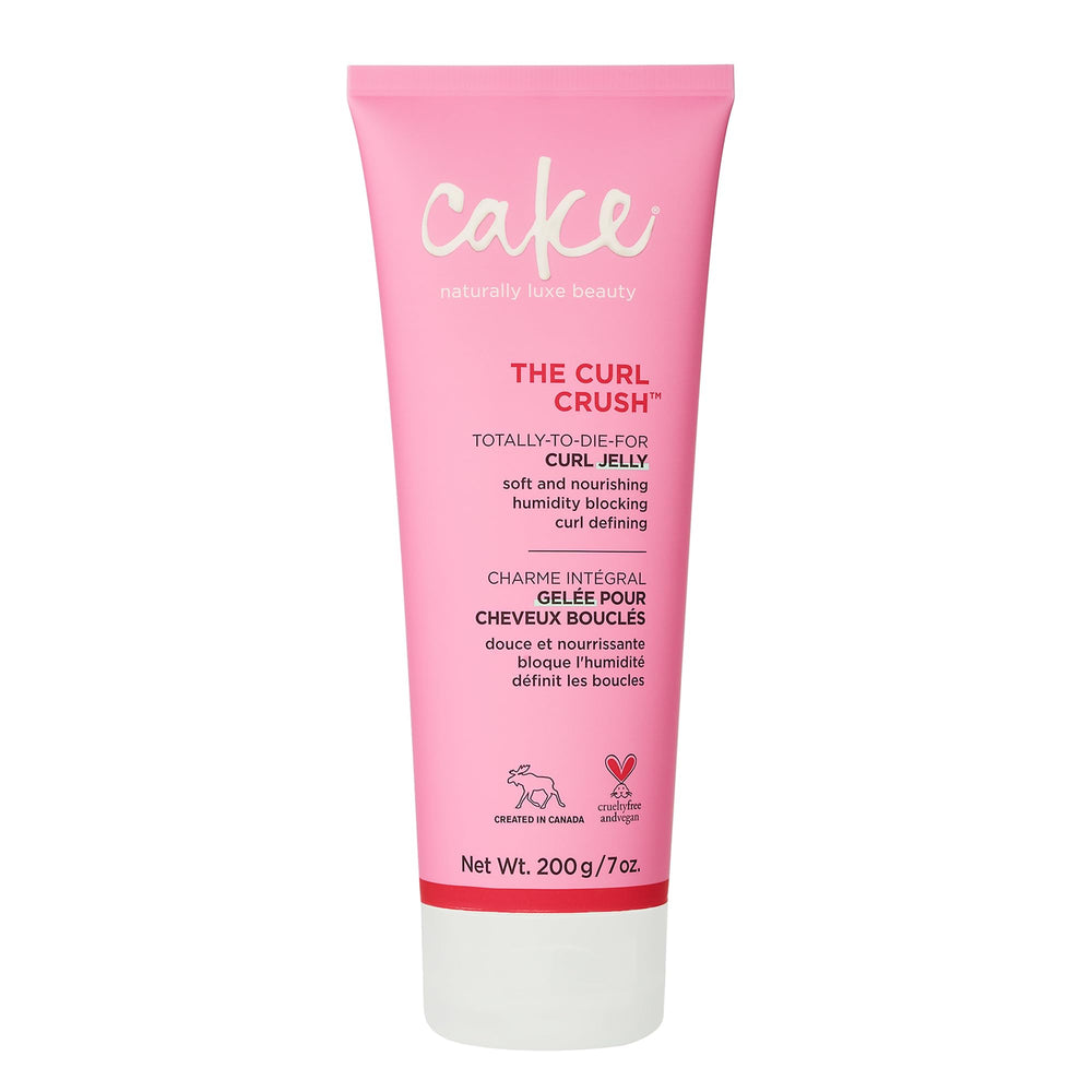 Cake Beauty jar front view showing label and 7 oz size for clear product identification