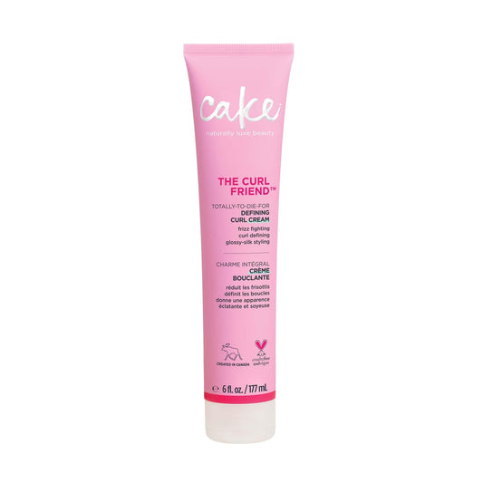 Cake Beauty front packaging showing jar label and volume, highlights clean ingredients and benefits
