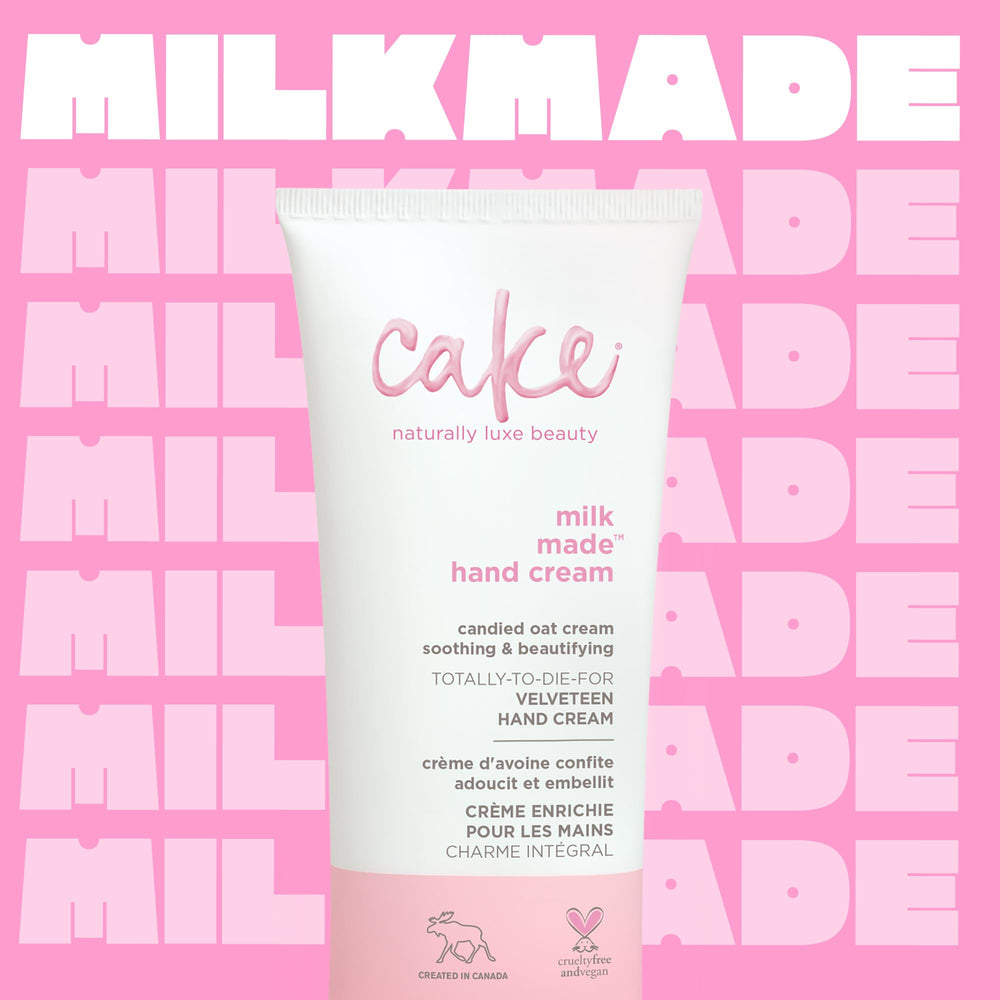 Cake Beauty cream whipped texture close-up for smooth spreadability benefit