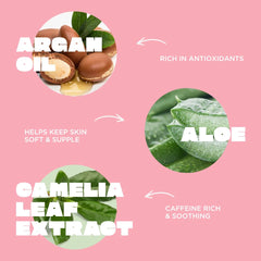 Cake Beauty label and ingredient panel displaying clean, vegan formulation