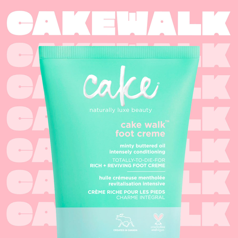 Cake Beauty Walk open cap with visible cream for quick application benefit