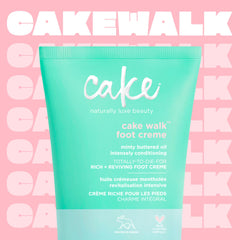 Cake Beauty Walk open cap with visible cream for quick application benefit