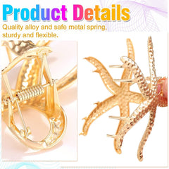 CAKURE large clip securing thick hair demonstrating firm grip and styling ease