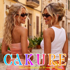 CAKURE clips styled with beach outfit showing coastal accessory and summer-ready look