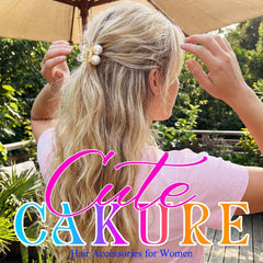 CAKURE hair clips styled with brunch outfit showing polished accessory for daytime wear