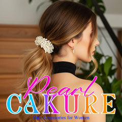 CAKURE hair tie in hand to show scale and lightweight benefit