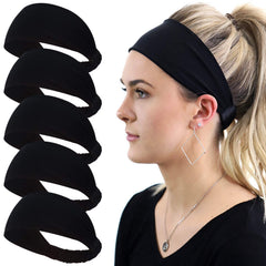 Calbeing folded stack of five bands showing ready-to-wear convenience