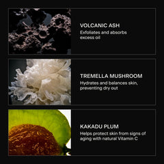 Caldera + Lab Kakadu plum beside product showing antioxidant ingredient benefits