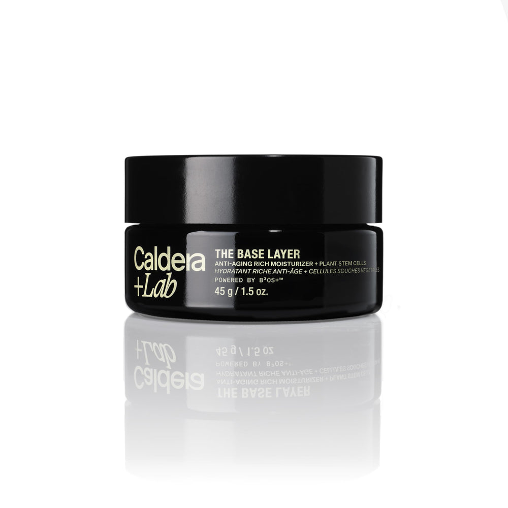 Caldera + Lab front jar view showing clean label and daily moisturizer benefits