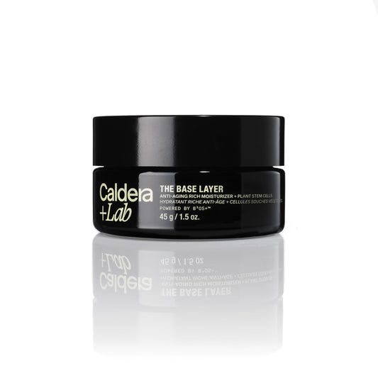 Caldera + Lab front jar view showing clean label and daily moisturizer benefits