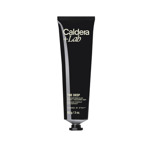 Caldera + Lab front tube showing packaging and brand clarity benefit