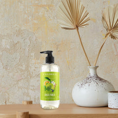 Caldrea label close-up showing ingredient cues and premium home-care look