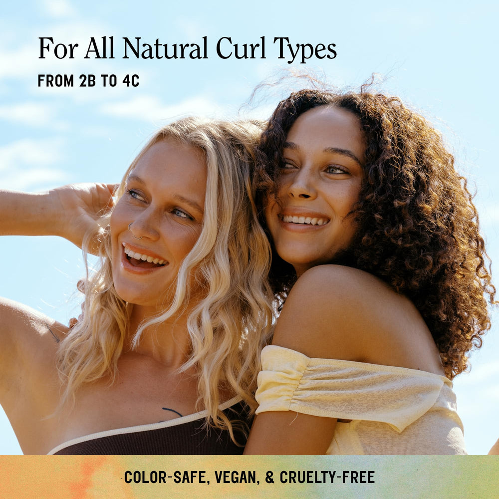California Naturals on coily hair illustrating defined coils and moisture