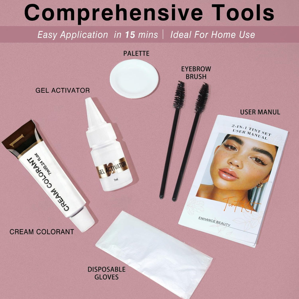 Callmynm before and after brow comparison highlighting noticeable definition and fuller look