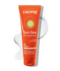 Calypso front packaging 100 ml showing tube and branding protecting hair