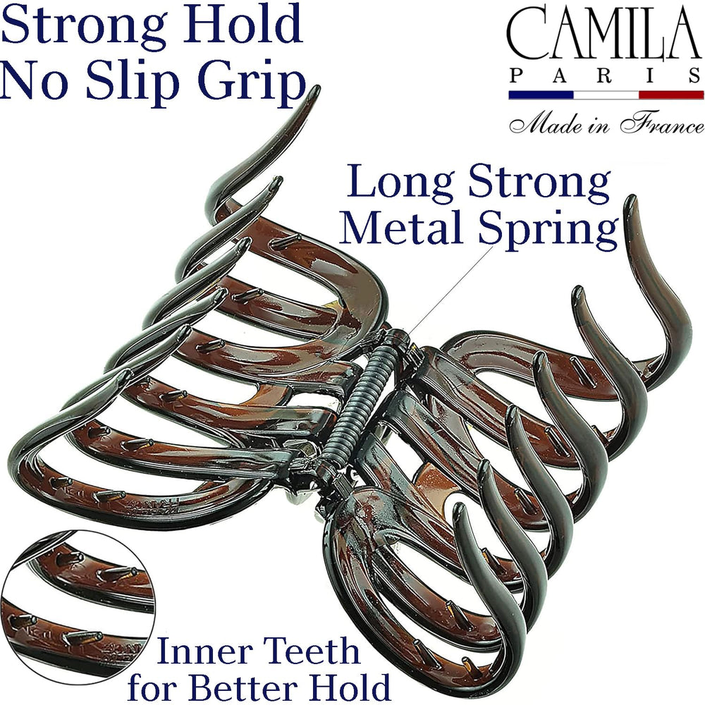 Camila Paris close-up of prongs showing even grip without dents