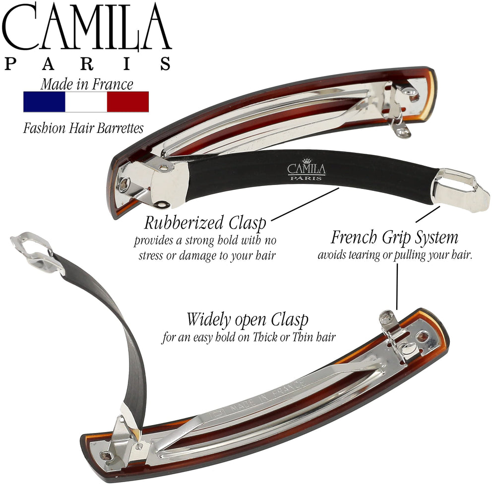 Camila Paris holding thick hair securely to show strong, gentle grip