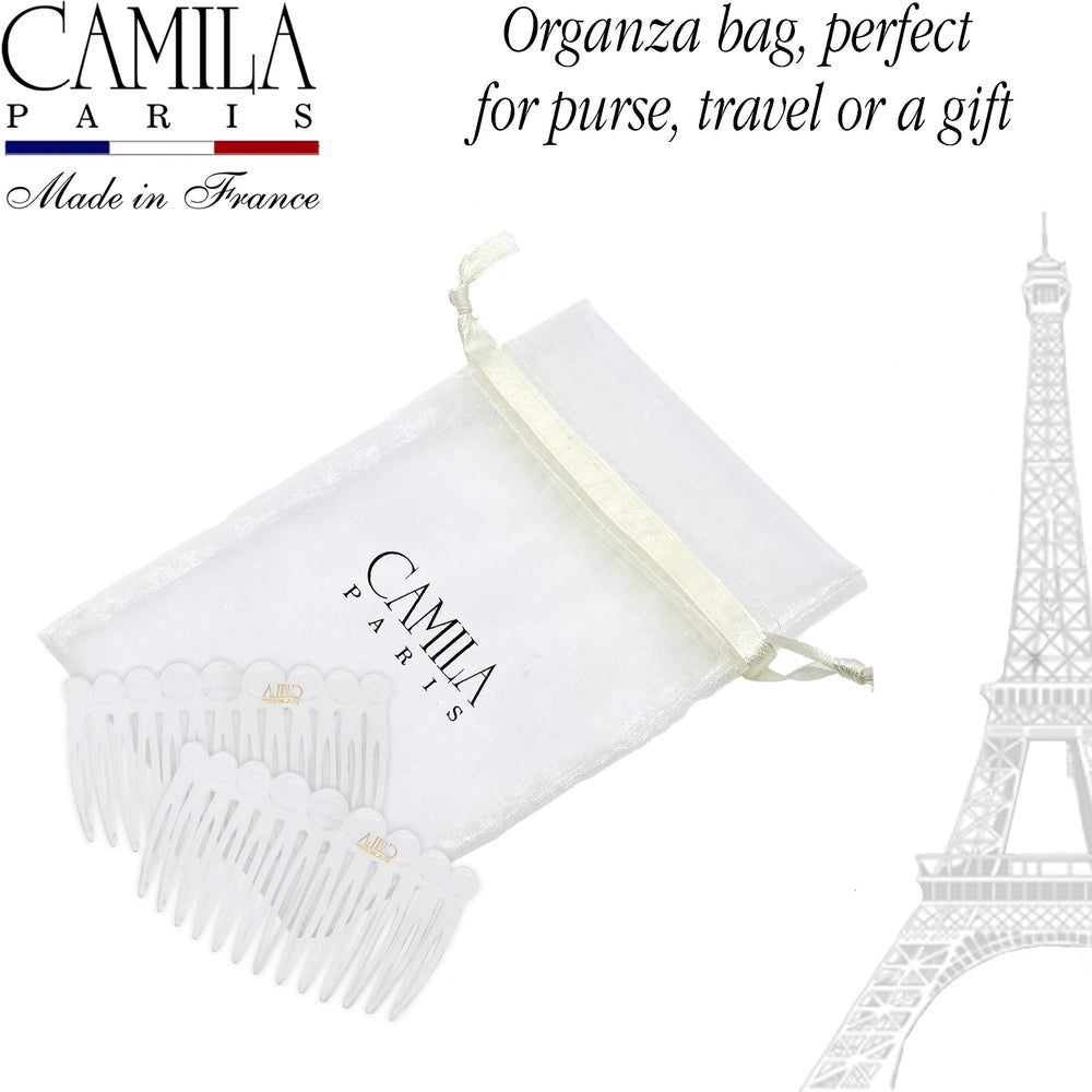 Camila Paris polished surface close-up showcasing premium finish and hair-safe feel