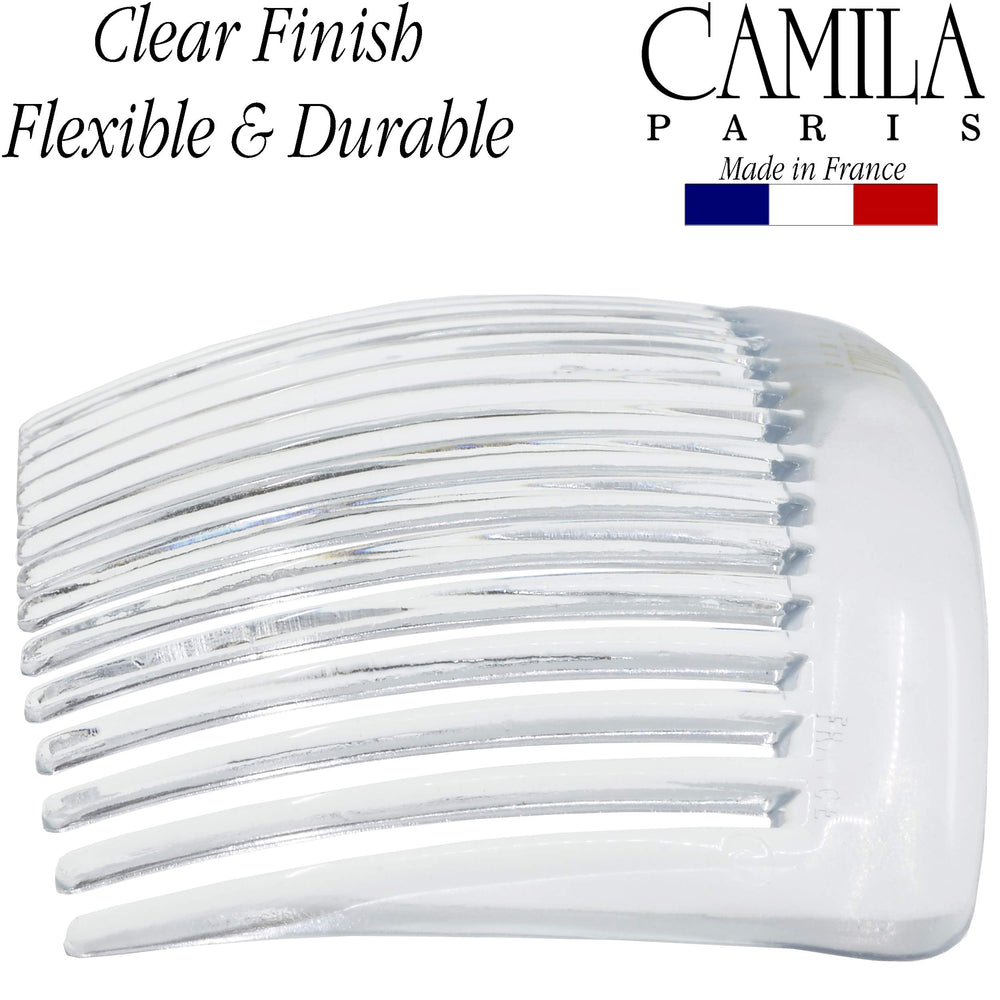 Camila Paris combs holding a neat bun chignon for secure styling