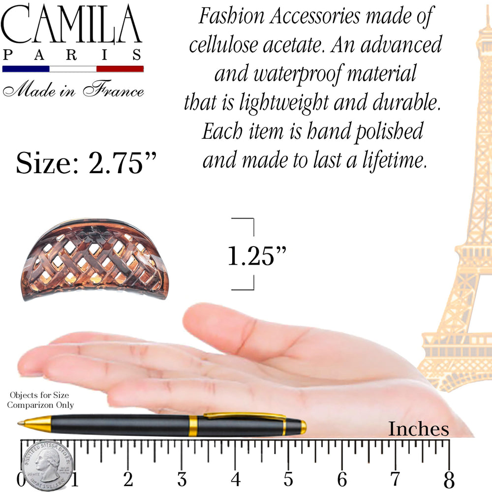 Camila Paris visible spring mechanism demonstrating durable tension and secure clasp