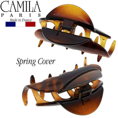 Camila Paris clip side profile showing curved teeth for gentle grip