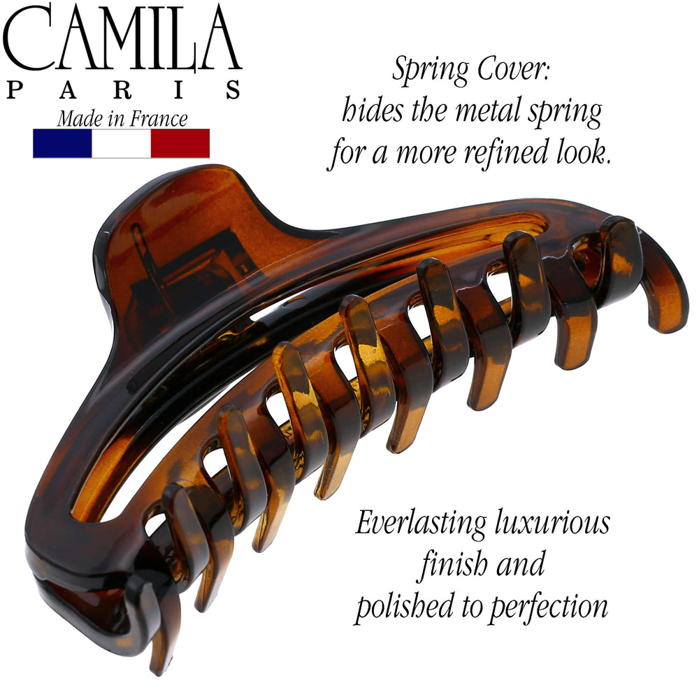 Camila Paris side profile highlighting medium narrow design and comfortable contour