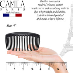 Camila Paris CP2910 curved side profile, ergonomic shape for comfortable wear
