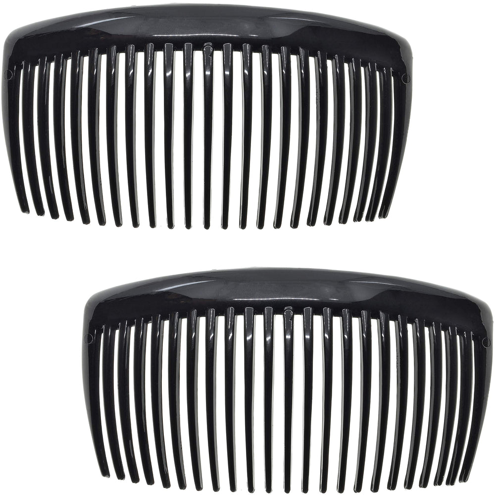 Camila Paris CP2910 front view showing two combs and packaging, reliable elegant hold