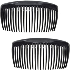 Camila Paris CP2910 front view showing two combs and packaging, reliable elegant hold