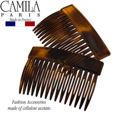 Camila Paris tooth detail close-up showing polished surface to prevent snagging