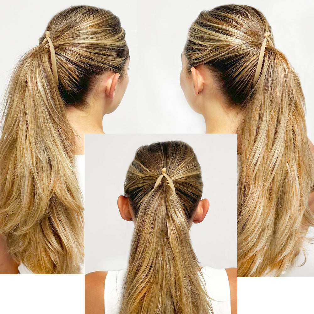 Camila Paris CP3133 side profile highlighting curved fishtail shape for comfort