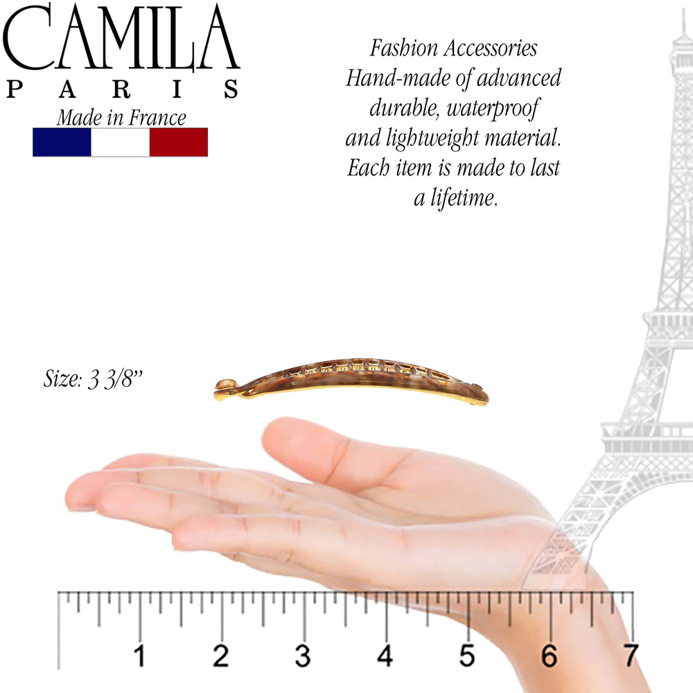 Camila Paris interlocking combs show double-comb grip for stable hold
