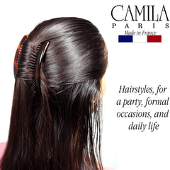 Camila Paris made in France label emphasizing quality craftsmanship and durability