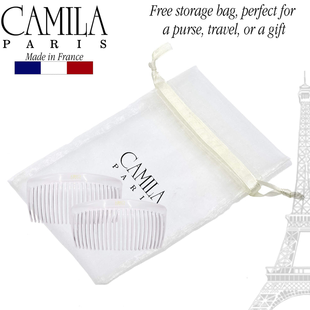 Camila Paris packaging label highlighting Made in France quality