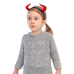 Candygirl headband beside credit card, shows slim size and scale