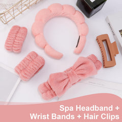 Canitor cloud headband side view with plush cotton terry for absorbent wear