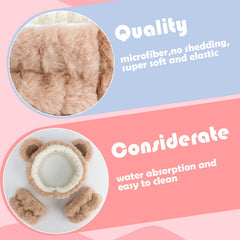 Canitor coral fleece texture close-up illustrating soft feel and absorbency