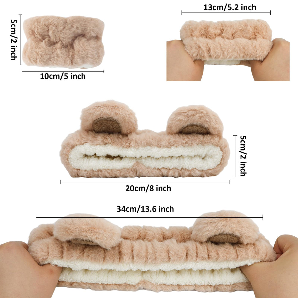 Canitor lifestyle spa setup with headband and towels for relaxing routine