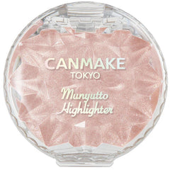 CANMAKE Munyutto front packaging showing compact and shade label for easy selection