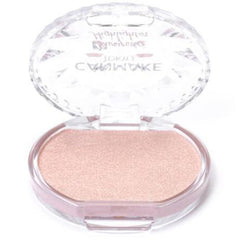 CANMAKE Munyutto texture swatch highlighting bouncy gel-cream for dewy finish