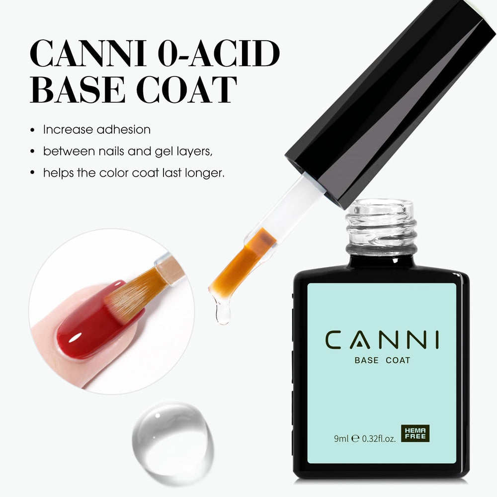 CANNI bottle label detail highlighting product compatibility and quick-curing benefits