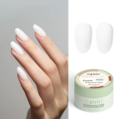 CANNI builder gel open jar jelly texture demonstrating smooth spreadability benefit