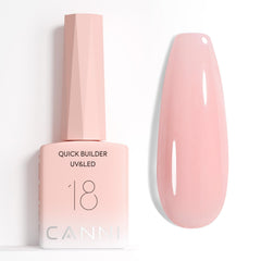 CANNI soft pink bottle front view showing compact 9ML bottle and branding benefit