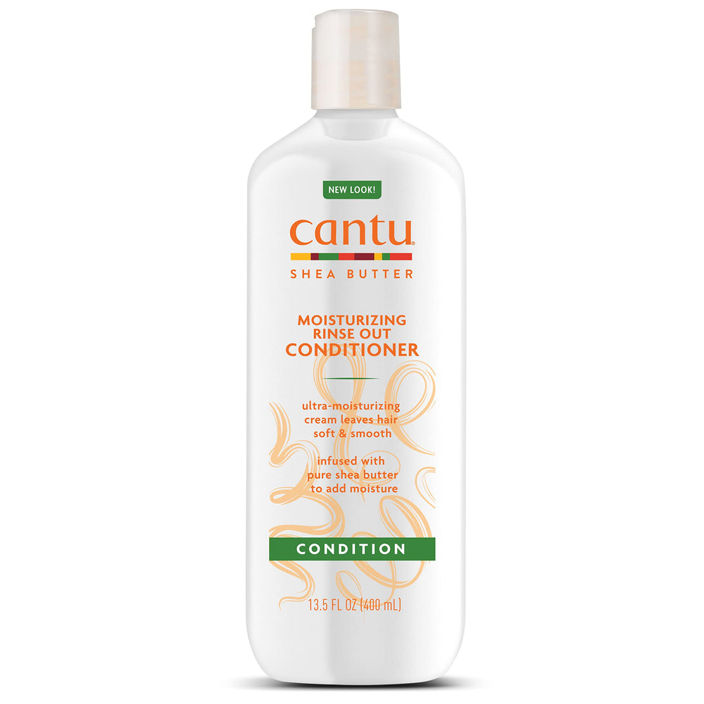 Cantu front bottle 13.5 fl oz showing product and volume benefit
