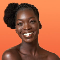 Cantu Grow Strong texture closeup highlighting creamy shea butter finish