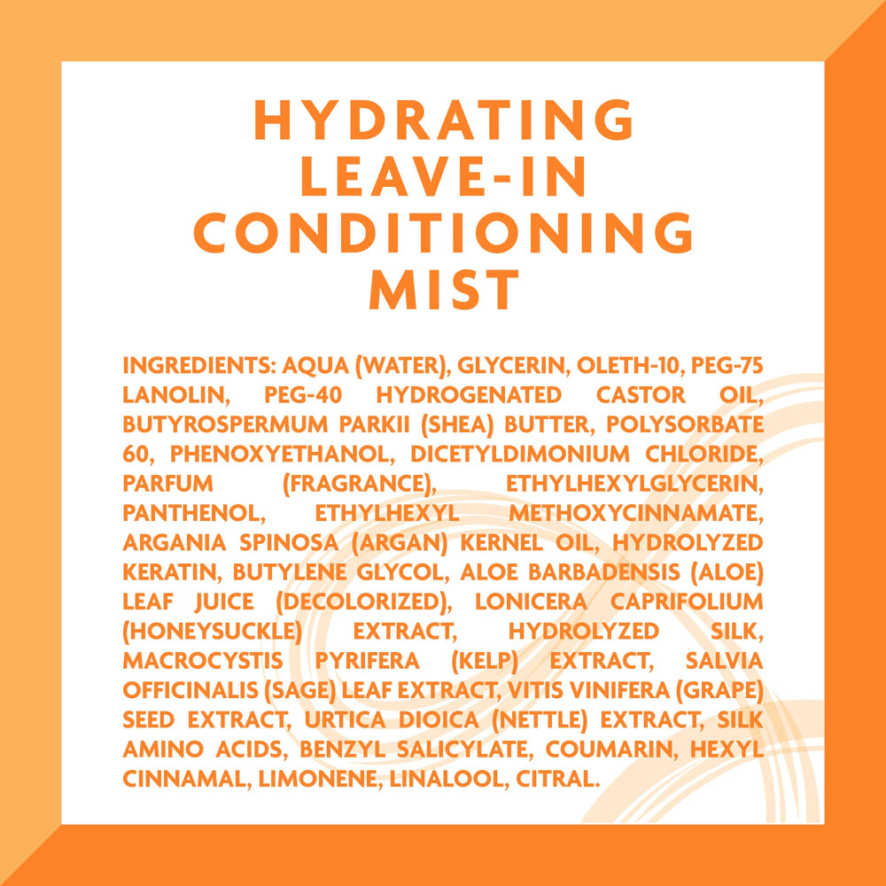 Cantu product label close-up showing ingredients and clean formula