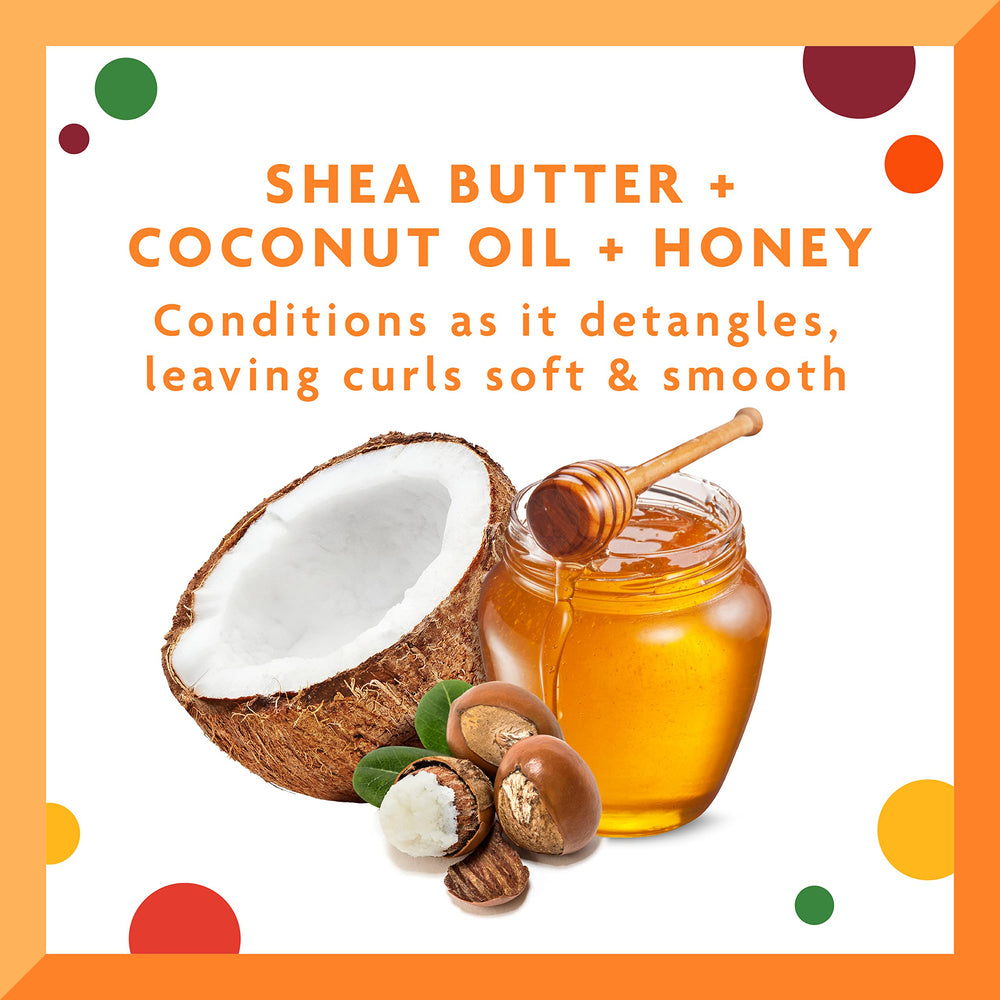 Cantu texture close-up highlighting shea butter and honey nourishment