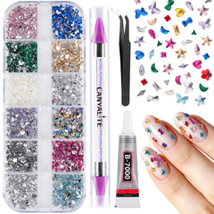 CANVALITE front packaging view showing full rhinestone kit and contents