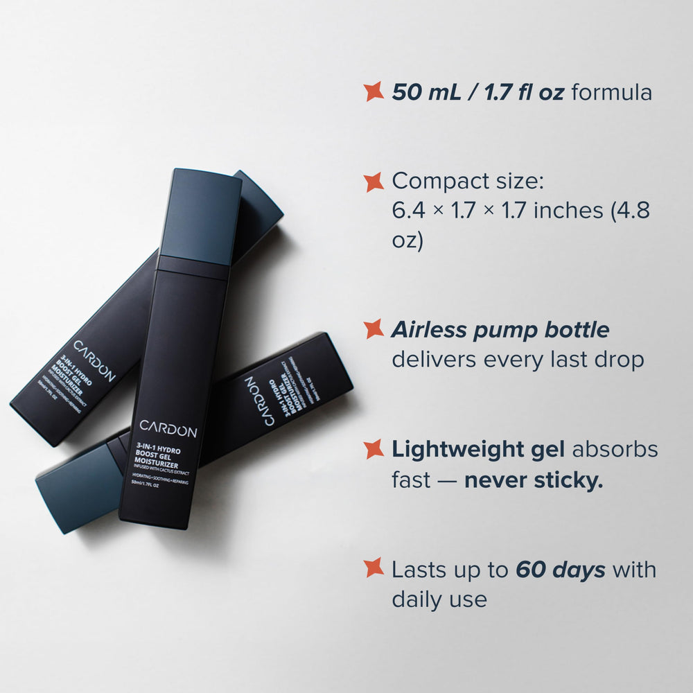 Cardon cactus extract detail highlighting soothing botanical hydration